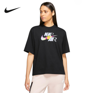 Nike耐克短袖2023女装夏季新款休闲运动宽松上衣T恤FB8192-010