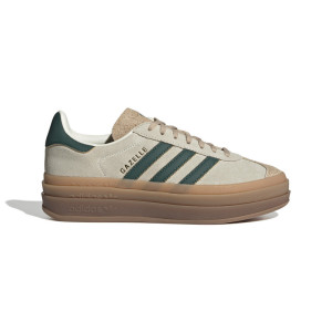 adidas originals Gazelle BOLD W 防滑耐磨 低帮 板鞋 女款 白绿 ID7056