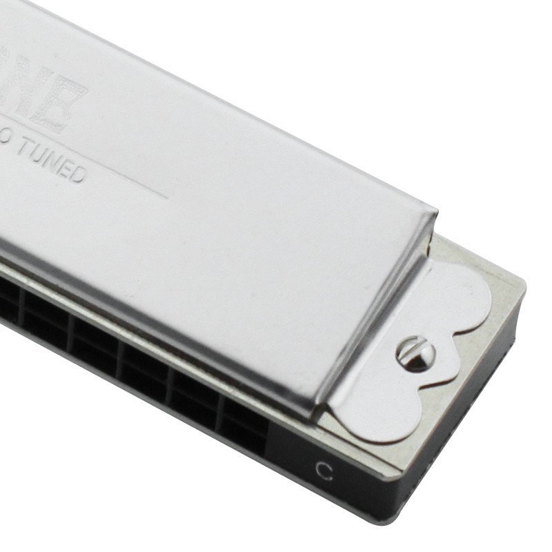 huang 黄牌134-1加厚款 高级演奏24孔重音口琴