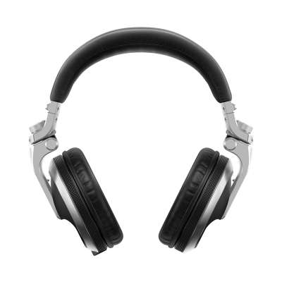先锋(PIONEER) HDJ-X5家用发烧HIFI 耳机银色DJ耳机头戴式耳机DJ音响设备(黑色银色可选请备注)