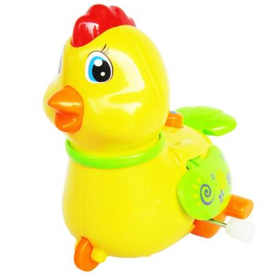 汇乐 快乐的小鸡 发条儿童玩具 灯光音乐发条小鸡婴儿玩具