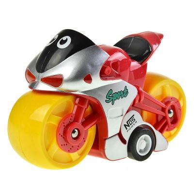 汇乐极炫摩托车婴儿发条玩具惯性摩托车玩具