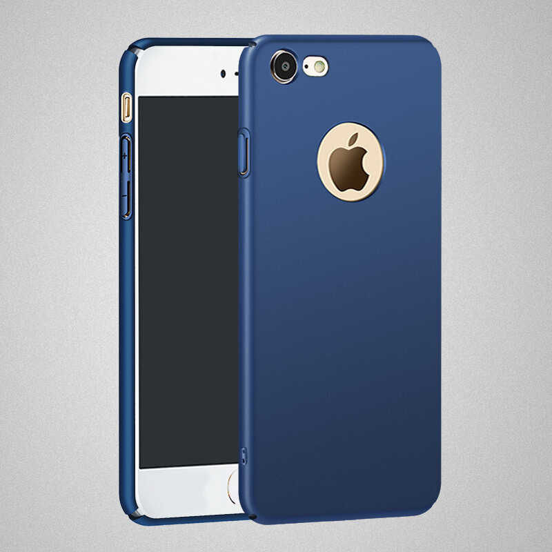 苹果7手机壳iphone7plus保护套轻薄磨砂硬壳i7代全包边防摔女潮男外壳