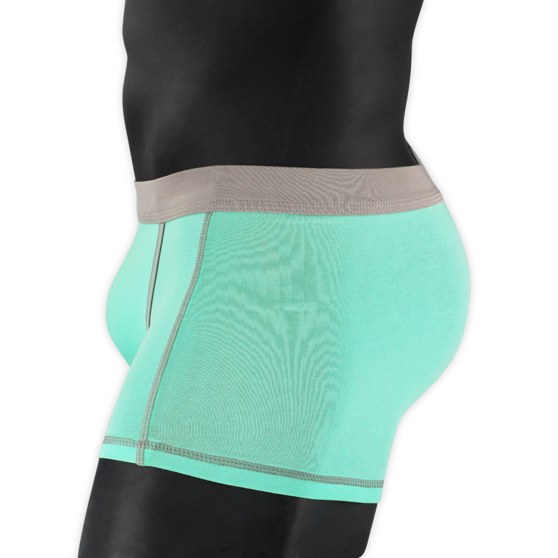 内优堂neyo 棉 纯色宽边平角 男士 平角内裤boxer 舒适轻薄