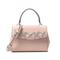 【苏宁美国直采】 Michael Kors 迈克·科尔斯 迷你 Ava水晶花朵剑桥单肩斜垮包 MK 女包