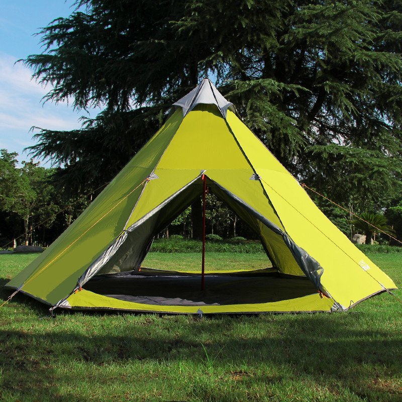 公狼hewolf蒙古包帐篷hw-z1658 户外多人防雨帐篷 6-8人铝合金防暴雨