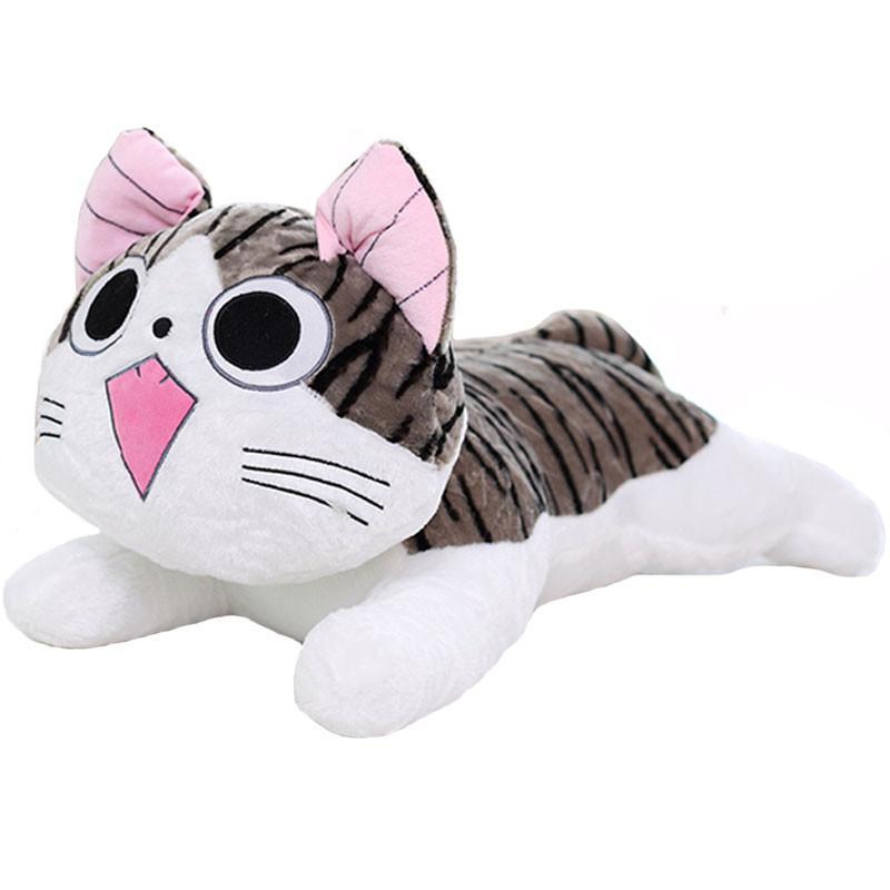 宝诚达 可爱起司猫公仔毛绒玩具 小起甜甜私房猫咪玩偶趴趴猫大号抱枕