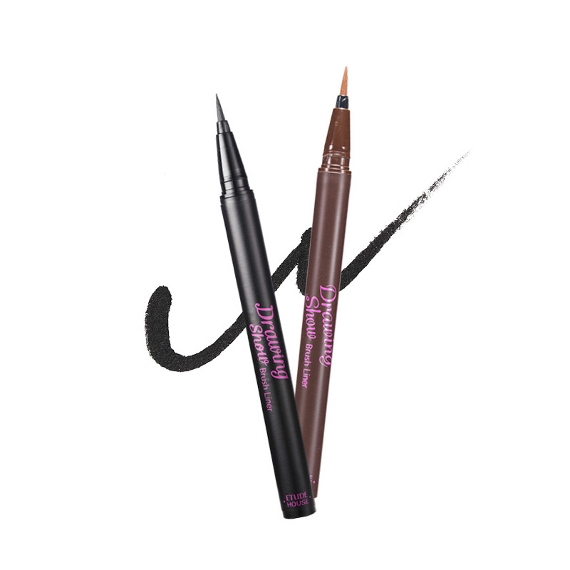 韩国伊蒂之屋睛彩持久液体眼线笔棕色