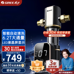 格力(GREE)前置过滤器全屋净化净水器反冲洗大通量家用管道过滤器[升级4.5T/H]WTE-QZBW14S自动冲洗