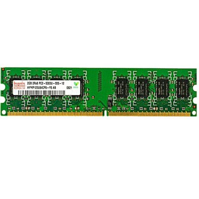 现代(HYUNDAI)海力士 2G DDR2 667 台式机内存条PC2-5300U兼容800 533