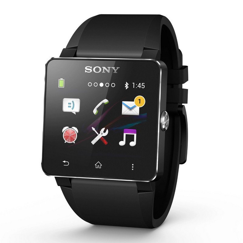 sony索尼smartwatch 2智能手表防水nfc蓝牙 金属银