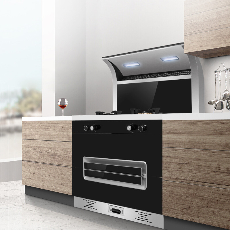 欧意ouyi集成灶z68烟灶套餐 油烟机燃气灶消毒柜 集成灶厨房 抽油烟机