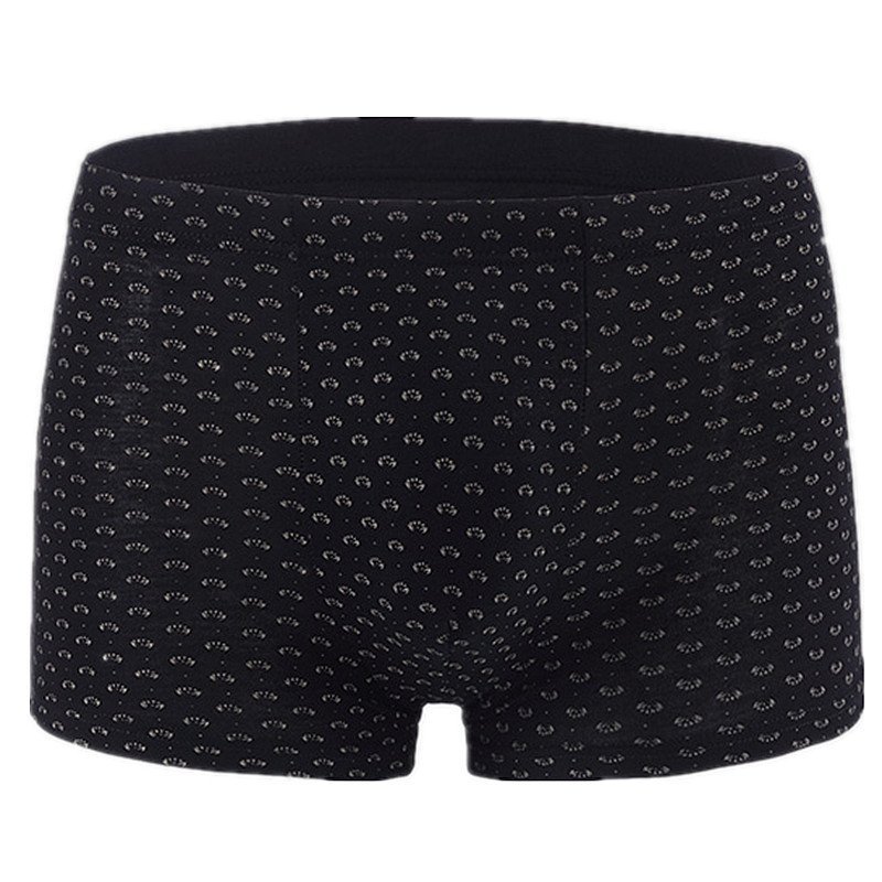 雅士凯 男士平角内裤 竹纤维 中腰圆点男式内裤 1282款 xxl-7xl