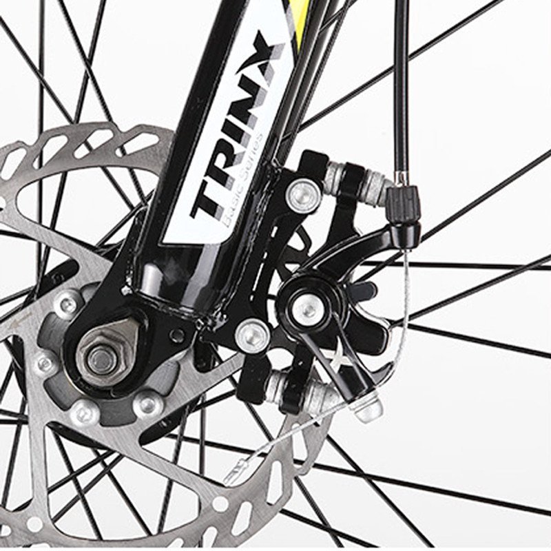 trinx千里达爵士k026双碟刹禧玛诺21段变速山地车代步自行车