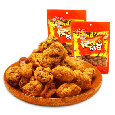 芝麻官怪味胡豆280g*4（香辣味）重庆怀旧食品特色麻辣蚕豆兰花豆休闲零食坚果炒货独立小包装