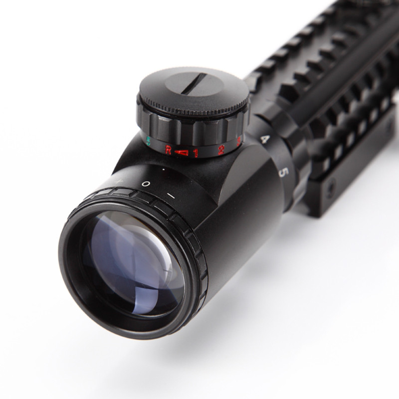 三面导轨狙击镜39x40eg瞄准器经典带鱼骨单筒望远镜30mm大管径高清晰