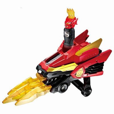 奥迪双钻 铠甲勇士4捕将系列 动漫玩具 捕将 超级搏狮爪 儿童玩具