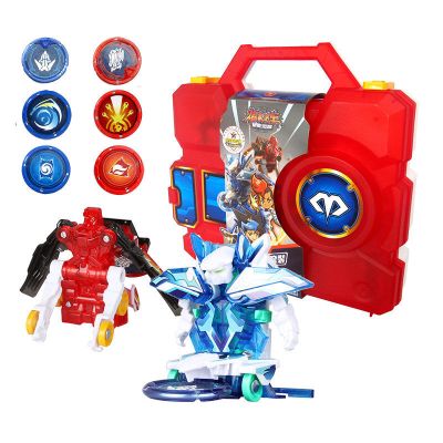 奥迪双钻机甲兽神之爆裂飞车变形玩具魔幻爆旋飞龙车神深渊巨鳄