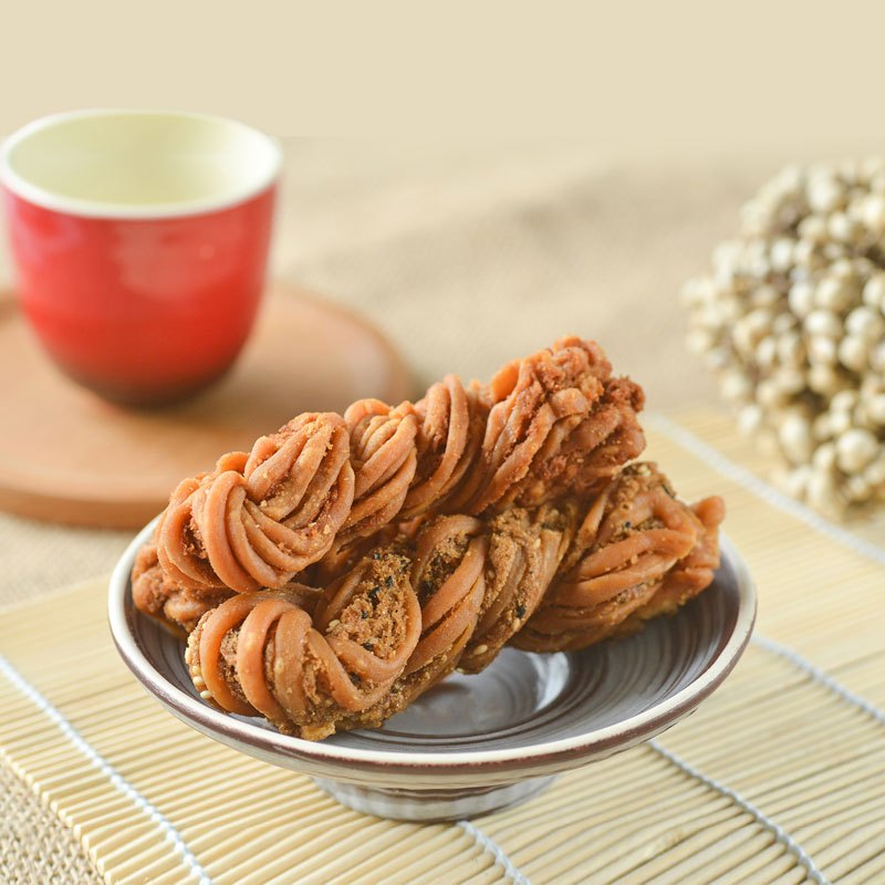 新年年货天津特产 桂发祥十八街麻花散称500g 多口味传统糕点小吃零食