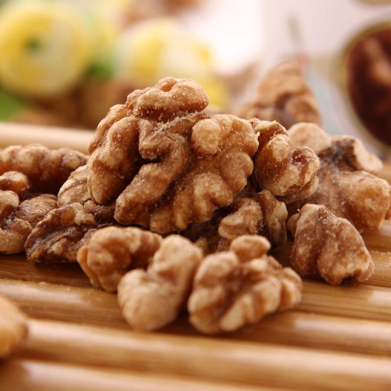 长麟农林椒盐核桃仁168g/袋 手剥 核桃坚果 办公室 休闲零食