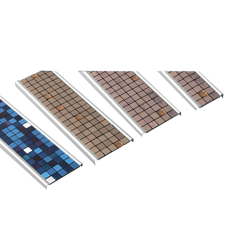 洛克菲勒集成吊顶二级顶铝梁 客厅餐厅错层复式二级顶 5厘米彩带-彩蓝