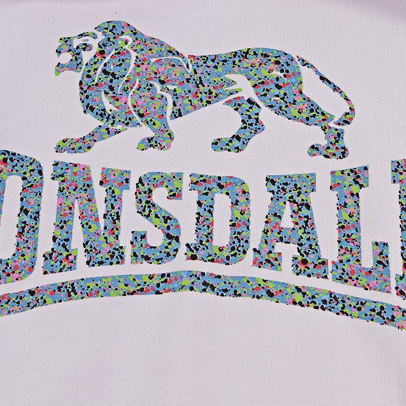 lonsdale/龙狮戴尔休闲圆领短袖潮牌t恤 2015夏季新款女装logo衫