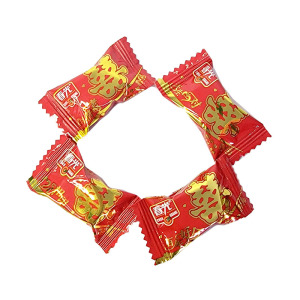 春光椰子糖红色喜字版500g/250g散装婚庆结婚喜糖果休闲零食品