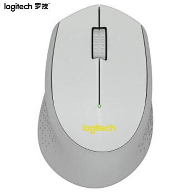 罗技(Logitech)M280 无线光电鼠标笔记本电脑苹果台式机办公省电M275升级(灰色)