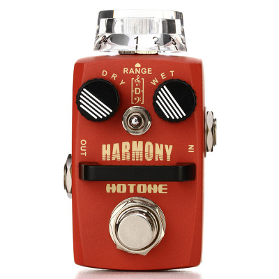 Hotoneharmony电吉他单块多重和声效果器移调变音单块迷你效果器