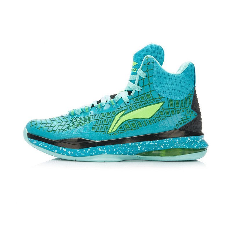 李宁篮球鞋cba款2016春秋季新款李宁环弓二代高帮篮球鞋abak027