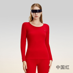 猫人长绒棉保暖内衣女士青少年秋衣秋裤男士套装纯棉打底衫女秋冬