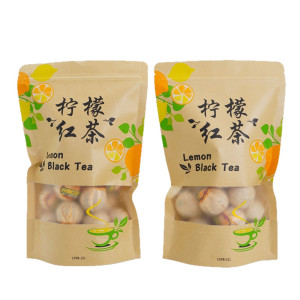 送礼袋装柠檬红茶水果茶云南古树滇红茶花果茶清香小柠红柠檬红茶