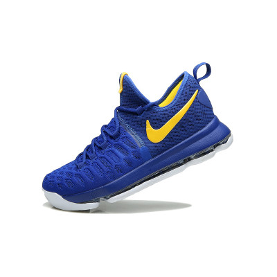 nike 耐克zoom kd9 usa杜兰特9代篮球鞋844382-160 宝蓝黄 43码