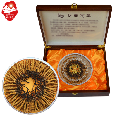 福曦堂西藏那曲冬虫夏草高海拔那曲虫草1.5根/克大虫草内装10克盒装