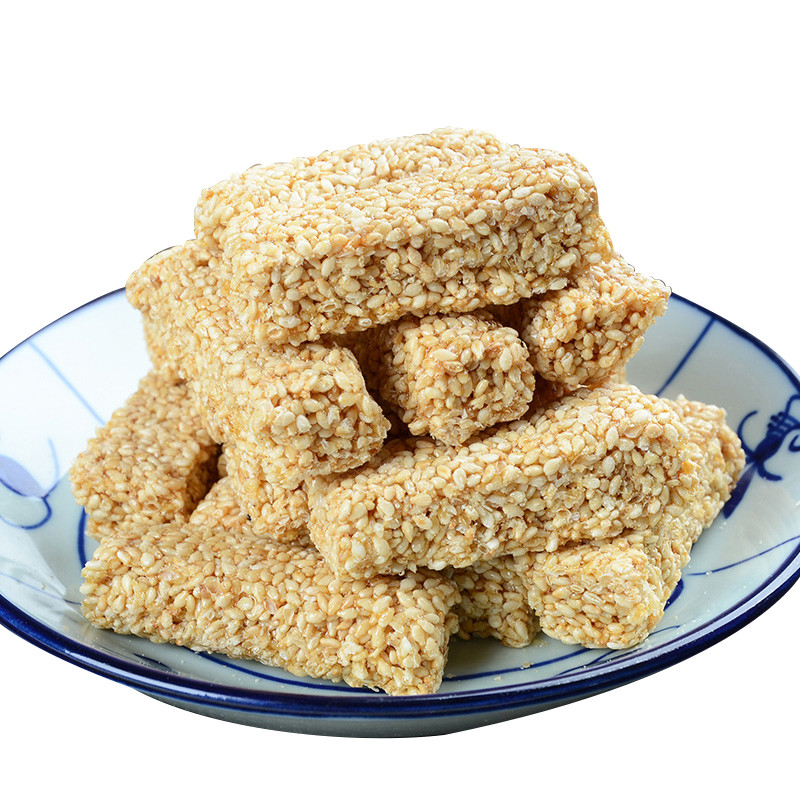 澄海馆 苏南 日式白芝麻酥 350g 心瓷食品 潮汕特产 休闲零食糖果