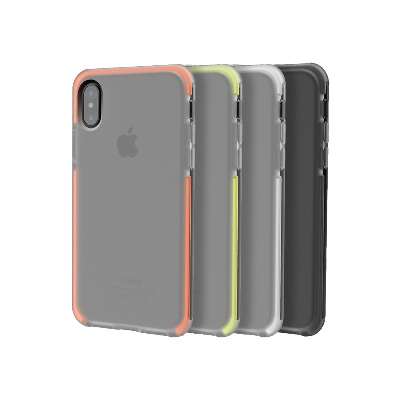 rock 洛克 iphonex优盾手机壳硅胶防摔全包透明手机套苹果x新款手机壳