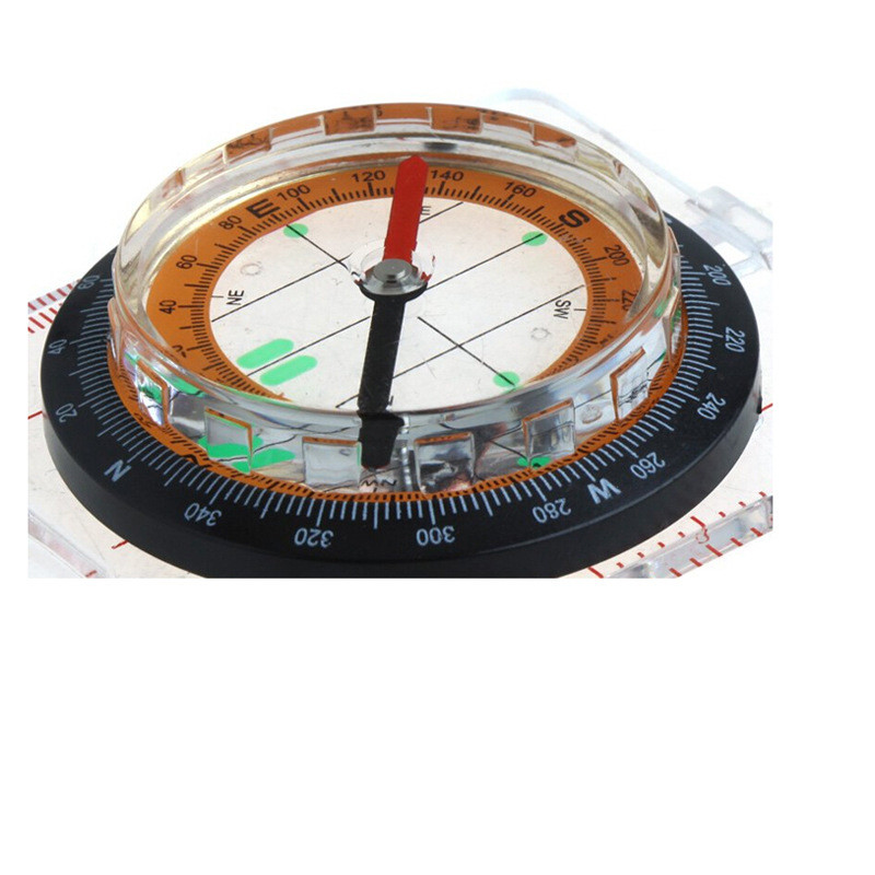 户外用品 定向指北针 越野比赛徒步穿越专用指南针 指北针 带刻度