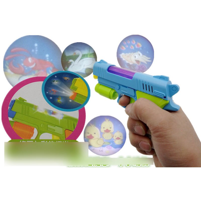 儿童耐摔男孩声光玩具枪当季新品适用于2-3岁可爱小清新手枪颜色随机