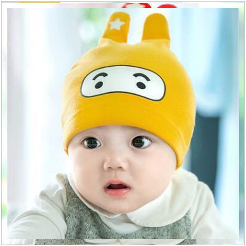 婴儿帽子男童宝宝0个月新生儿春秋薄款1岁女宝宝12秋冬6秋季韩版3当季