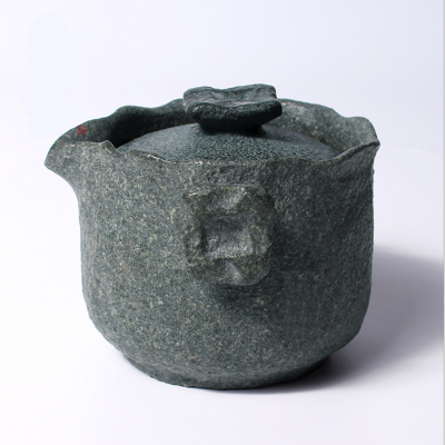 纳丽雅天然石头茶壶手工石壶茶器创意功夫茶具惠安石雕茶壶