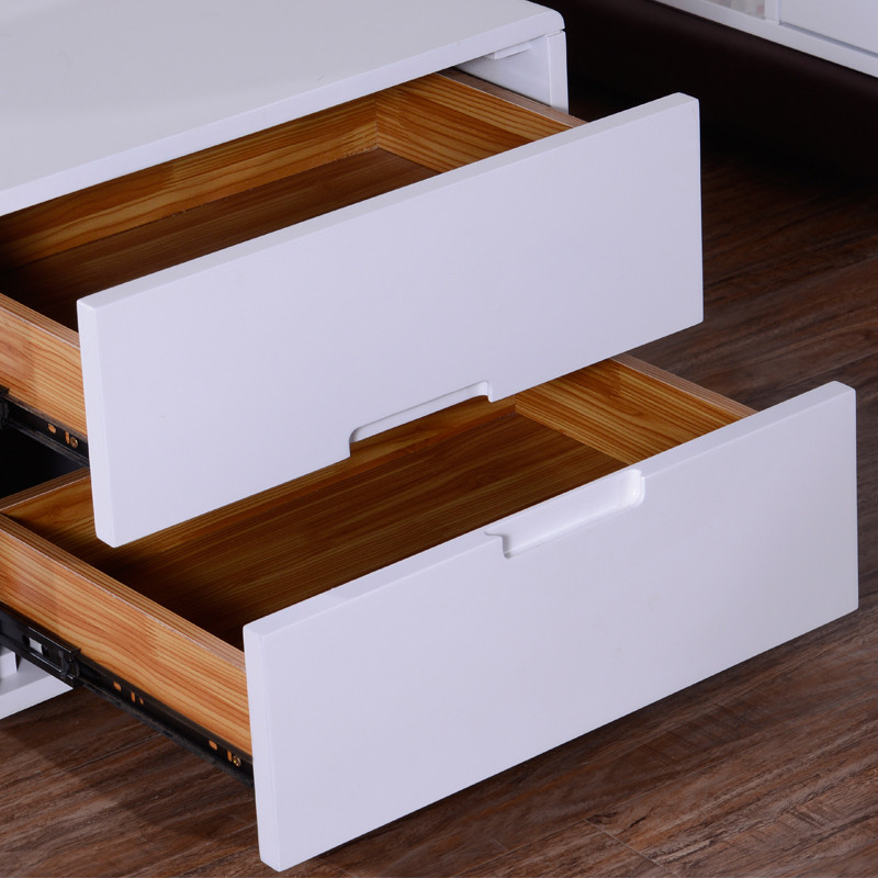 千住明一善一品 床头柜 现代时尚迷你简易田园小柜子白色抽屉储物柜