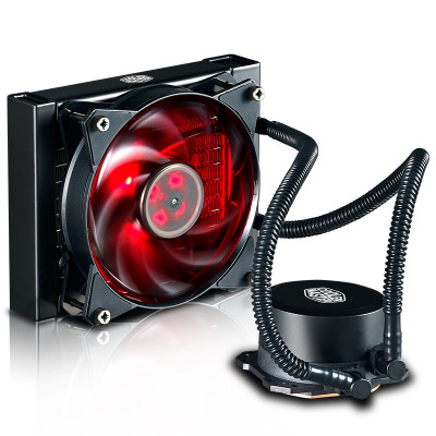 酷冷至尊(Cooler Master)冰神B120I CPU水冷散热器(仅支持Intel平台/双腔水泵/微流道设计/均衡