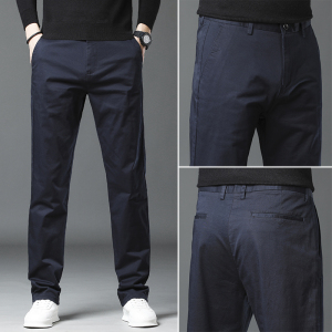金盾(KIN DON)秋冬季休闲长裤男士休闲裤直筒宽松裤商务纯棉潮流裤子男