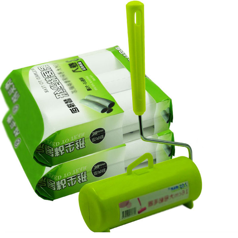 粘毛器可撕式16cm大号滚筒粘尘纸除尘纸衣服去毛器沾毛滚刷