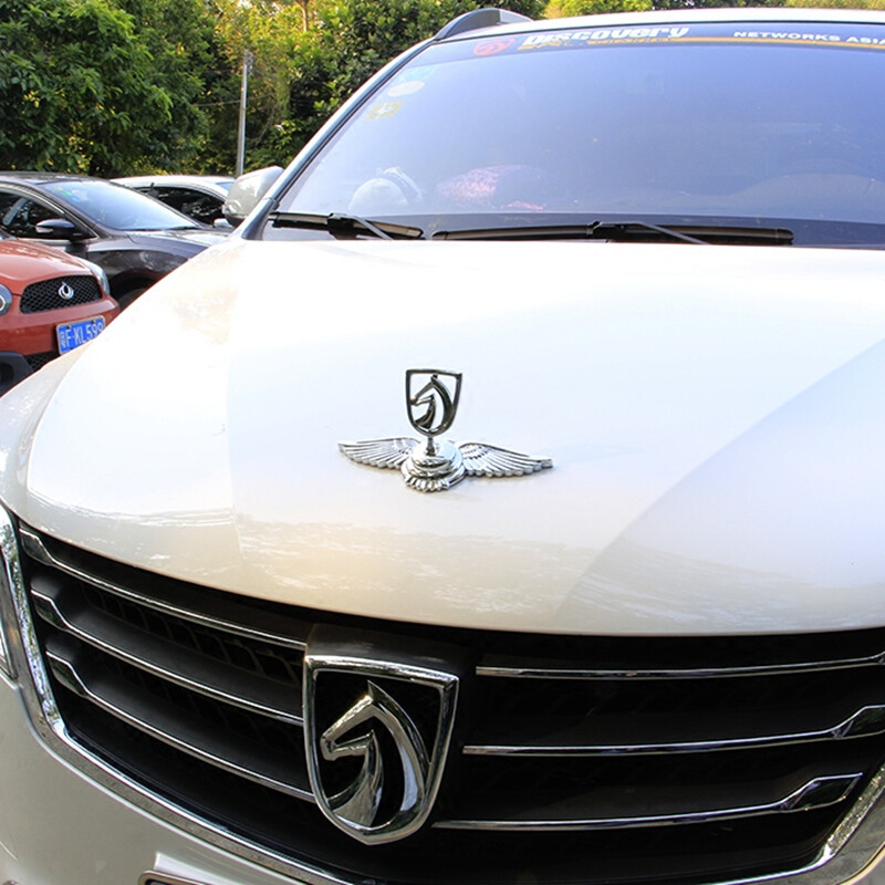 金免贝贝jintubeib拉运宝骏730610车标贴改装专用车头标机盖立标车身