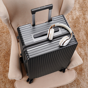 闪电客行李箱女大容量拉链款拉杆箱学生男结实24寸密码旅行皮箱