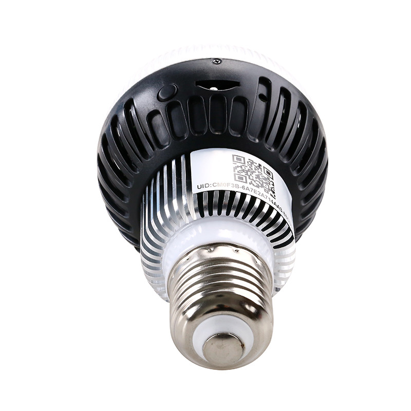 灯泡监控摄像头手机无线wifi高清夜视监控摄像头微型摄像机隐形监控器