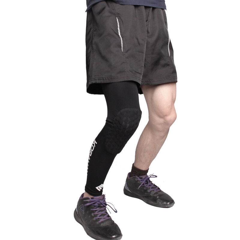 篮球护腿袜加长护小腿套运动透气男女防撞护膝