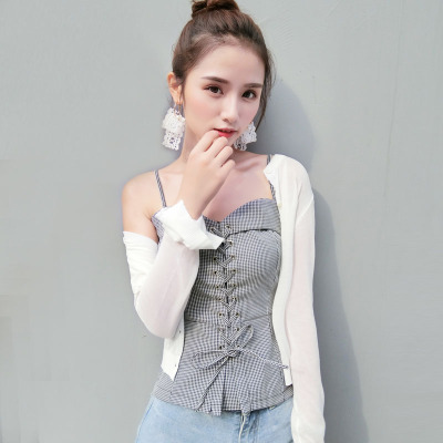 902新款chic吊带背心外穿短款韩版气质修身时尚内搭打底无袖上衣女夏定制