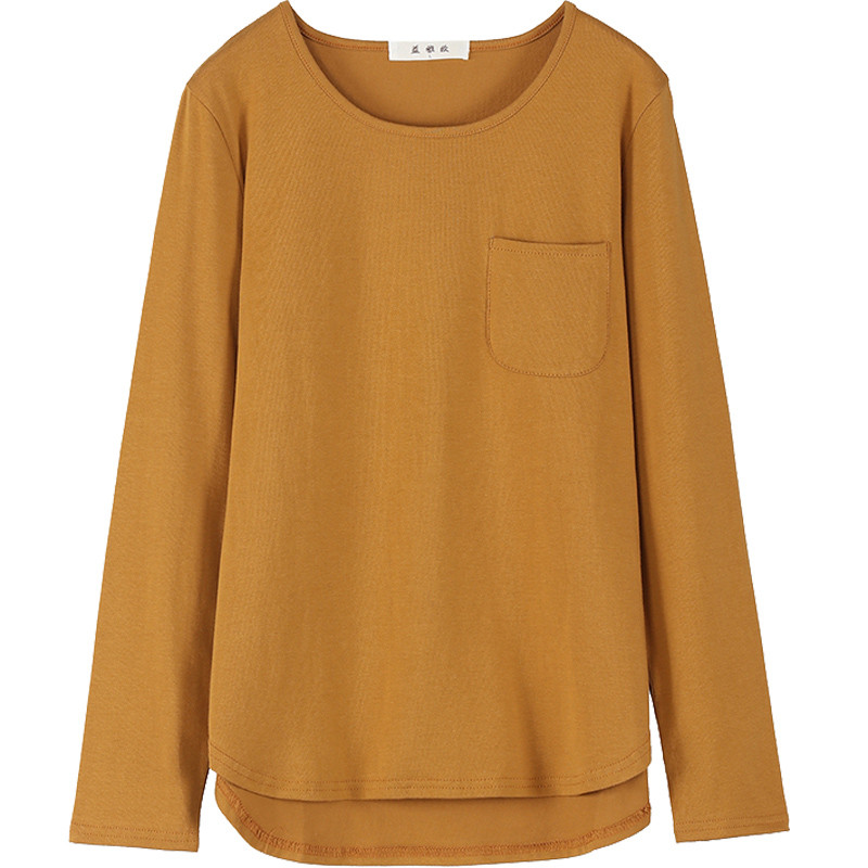 902新款韩版长袖t恤女显瘦女装2017秋季新款秋衣打底小衫时尚外穿上衣